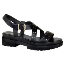 Sandalia Quiz 63-1868-10 Flatform Tratorada Feminina