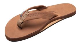 Sandália Rainbow Sandals Masculina em Couro Camada Única Larga Sandália Rainbow Sandals Masculina em Couro Camada Única Larga