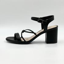 Sandália Ramarim Casual Salto Bloco Médio Feminina