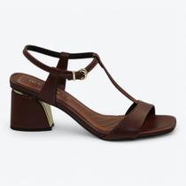 Sandália Ramarim Salto Médio Feminina 2528102-01