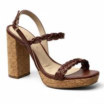 Sandália Ramarim Tira Trançada Plataforma Cortiça Estilo e Conforto Sandália Ramarim Tira Trançada Plataforma Cortiça Estilo e Conforto