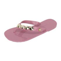 Sandália Rasteira Chinelo Adulto Round Spikes Sandália Rasteira Chinelo Adulto Round Spikes