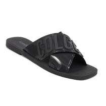Sandália Rasteira Colcci Jaque Feminina Preto Sandália Rasteira Colcci Jaque Feminina Preto