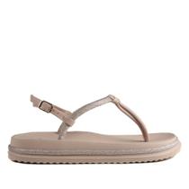 Sandália Rasteira Dakota Feminina Flatform Y6249 Porcelana