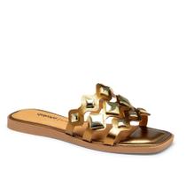 Sandália Rasteira Dakota Namaste - Bronze - 10074