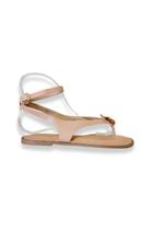 Sandália Rasteira De Dedo Pedras Dorada Nude Outshoes Sandália Rasteira De Dedo Pedras Dorada Nude Outshoes