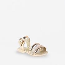 Sandália Rasteira Doce Pé 1068 Dourado