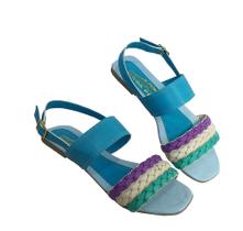 Sandália Rasteira Extra Conforto Feminina Moda Pé 004