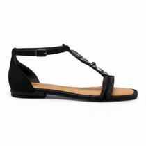 Sandália Rasteira Feminina Mississipi Fechada Atras MF013