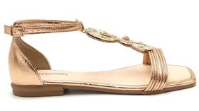 Sandália Rasteira Feminina Mississipi MF013 Sandália Rasteira Feminina Mississipi MF013