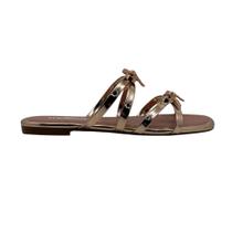 Sandalia Rasteira Feminina Moleca Classica Conforto 5435.548