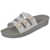 Sandália Rasteira Feminina Ortopédica Conforto Dia a Dia