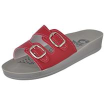 Sandália Rasteira Feminina Ortopédica Macia Conforto Casual