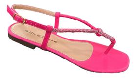 Sandalia Rasteira Feminina Parabela Casual 1400797 Casual