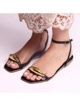 Sandália rasteira feminina peça em abs 2510