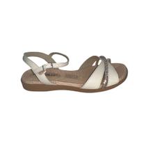 Sandália Rasteira Feminina Strass Comfy Piccadilly 513012