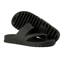 Sandália Rasteira Feminina Tiras Delicada Eco Confort Chinelo Antiderrapante