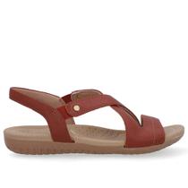 Sandália Rasteira Feminina Usaflex Couro Marrom R1804168 Tamanho:35Cor:Marrom Sandália Rasteira Feminina Usaflex Couro Marrom R1804168 Tamanho:35Cor:Marrom
