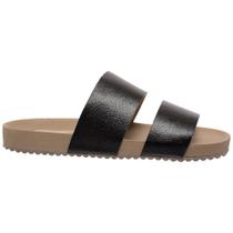 Sandalia Rasteira Feminina Vichy Aine - Preto Sandalia Rasteira Feminina Vichy Aine - Preto