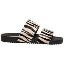 Sandalia Rasteira Feminina Vichy Aine - Zebra Sandalia Rasteira Feminina Vichy Aine - Zebra