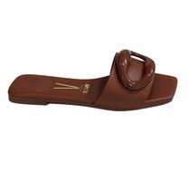 Sandália Rasteira Feminina Vizzano 599 Sandália Rasteira Feminina Vizzano 599