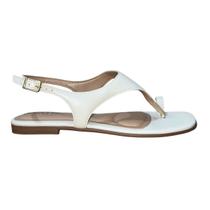 Sandália Rasteira Feminino Beira Rio 8560.103 Branco