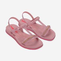 Sandália Rasteira Ipanema Glow Infantil Rosa