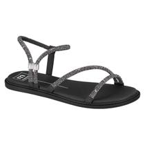 Sandália Rasteira Moleca Feminino 3 Tiras 5450.237