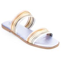 Sandália Rasteira Sense Joy AF22-AN30