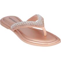 Sandália Rasteira Strass Metalizado Calce Perfeito Conforto 508039 Piccadilly Sandália Rasteira Strass Metalizado Calce Perfeito Conforto 508039 Piccadilly