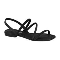 Sandália Rasteira Tira Trançada Feminina Beira Rio