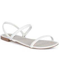 Sandália Rasteira Tiras Flat Multicolor Leve Macia A7.13 C Sandália Rasteira Tiras Flat Multicolor Leve Macia A7.13 C