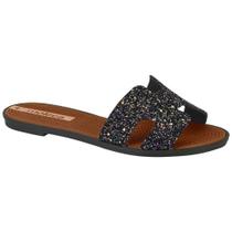 Sandalia Rasteirinha Com Brilho Moleca 5297.562