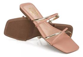 Sandália Rasteirinha Feminina Em Tiras Sandália Rasteirinha Feminina Em Tiras