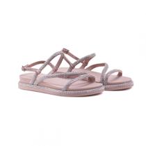 Sandália Rasteirinha Feminina Moda Casual Sola Leve Macia Tiras Fivela Estilo Conforto Sandália Rasteirinha Feminina Moda Casual Sola Leve Macia Tiras Fivela Estilo Conforto