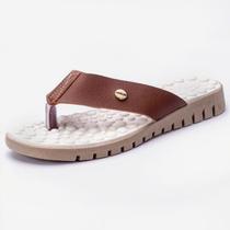 Sandália Rasteirinha Feminina Ortopédica Uniflex Para Esporão Fascite Plantar Ultra Confortável