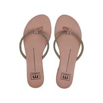 Sandália Rasteirinha Feminina Tira Strass Leve e Macia Moleca 5557103