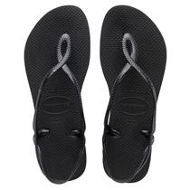 Sandália Rasteirinha Havaianas Luna Tiras Trançadas Sandália Rasteirinha Havaianas Luna Tiras Trançadas