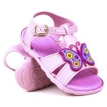 Sandália Rasteirinha Infantil Mr Try Shoes Bebe Criança Rosa