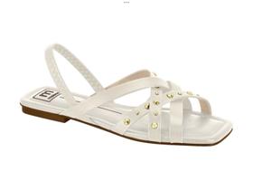 Sandália Rasteirinha Rasteira Feminina Calce Fácil Moleca 546214