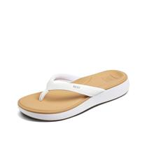 Sandália REEF Cushion Cloud Conforto Feminina Branco/Marrom 37 M