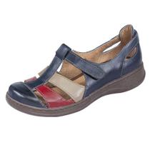 Sandália Retro Feminina Couro Conforto Serella Dia a Dia Sandália Retro Feminina Couro Conforto Serella Dia a Dia