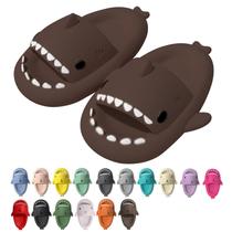 Sandalia Rosyclo Tiburón Nube Linda Antideslizante Punta Abierta Marrón 42/43