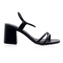 Sandália Salto Alto Bloco Feminina Beira Rio 8436.213 Preta Sandália Salto Alto Bloco Feminina Beira Rio 8436.213 Preta