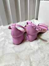 Sandália salto baixo camelia número 37 Sandália salto baixo camelia número 37