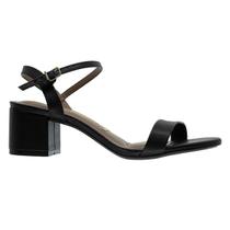 Sandália Salto Baixo Vizzano 6291.900 Preta