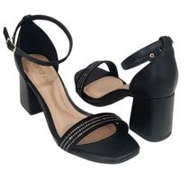 Sandalia salto beira rio preto 8436.245 Sandalia salto beira rio preto 8436.245