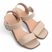 Sandália Salto Bloco Conforto