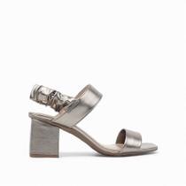 Sandália Salto Bloco Elástico Sandália Salto Bloco Elástico