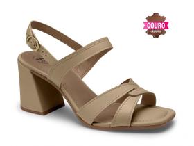 Sandália Salto Bloco em Couro Dakota Y9992 Feminino Sandália Salto Bloco em Couro Dakota Y9992 Feminino
